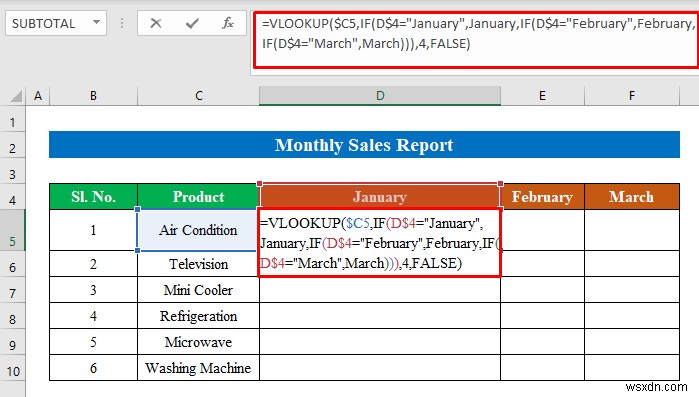 Cách tạo báo cáo bán hàng hàng tháng trong Excel (với các bước đơn giản)