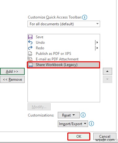 [Đã giải quyết]:Chia sẻ sổ làm việc không hiển thị trong Excel (với các bước đơn giản)