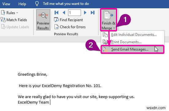 Cách gửi email từ danh sách Excel (2 cách hiệu quả)