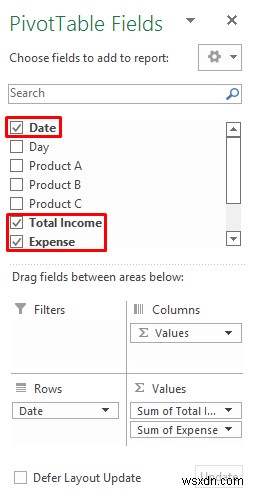 Cách tạo báo cáo thu nhập và chi phí trong Excel (3 Ví dụ)