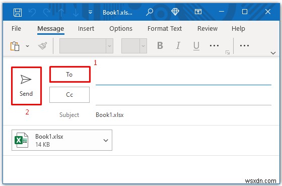 Cách gửi bảng tính Excel có thể chỉnh sửa qua email (3 phương pháp nhanh)