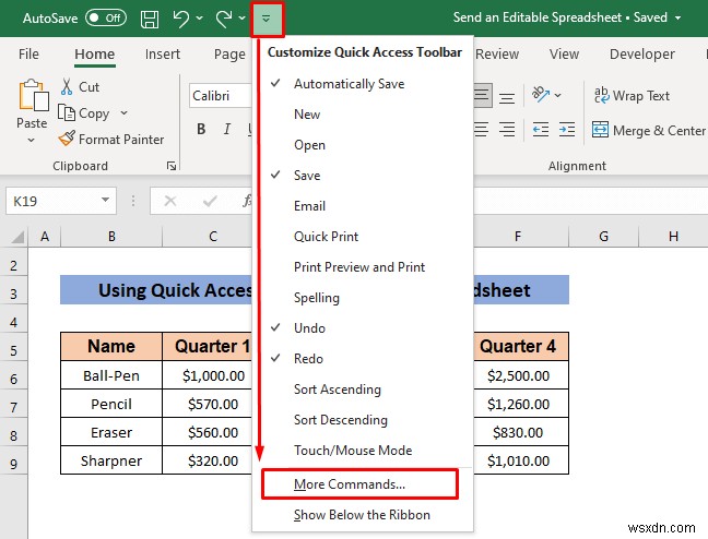 Cách gửi bảng tính Excel có thể chỉnh sửa qua email (3 phương pháp nhanh)