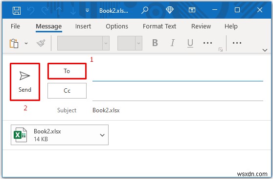 Cách gửi bảng tính Excel có thể chỉnh sửa qua email (3 phương pháp nhanh)