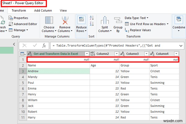 Cách lấy và chuyển đổi dữ liệu trong Excel (4 Ví dụ phù hợp)