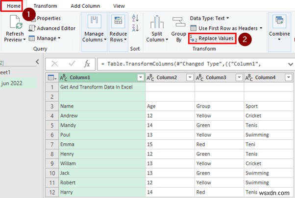 Cách lấy và chuyển đổi dữ liệu trong Excel (4 Ví dụ phù hợp)