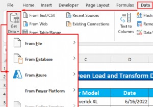 Sự khác biệt giữa tải và chuyển đổi dữ liệu trong Excel