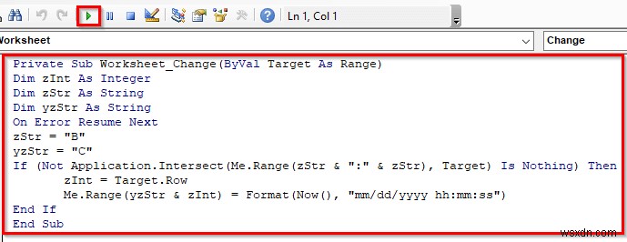 Cách tự động chèn mục nhập dữ liệu dấu thời gian trong Excel (5 phương pháp)