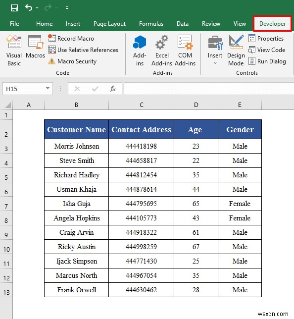 Cách tạo biểu mẫu nhập dữ liệu trong Excel VBA (với các bước đơn giản)