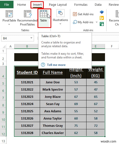 Cách tạo biểu mẫu tự động điền trong Excel (Hướng dẫn từng bước)