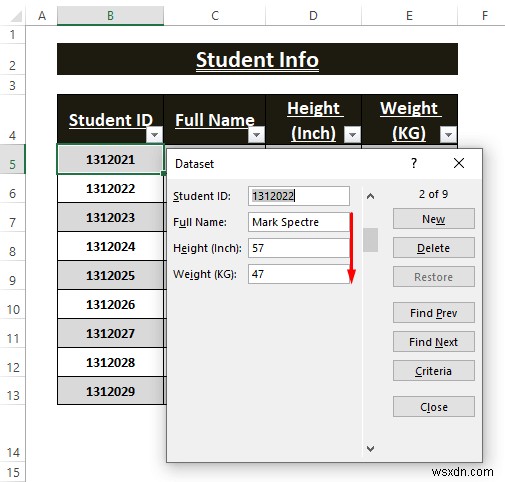 Cách tạo biểu mẫu tự động điền trong Excel (Hướng dẫn từng bước)
