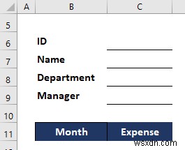 Cách lập báo cáo chi phí hàng tháng trong Excel (với các bước nhanh)