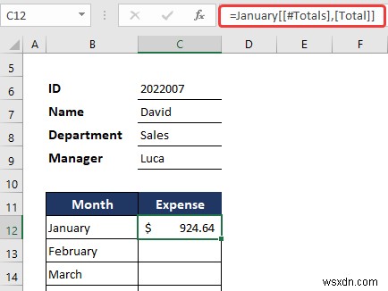 Cách lập báo cáo chi phí hàng tháng trong Excel (với các bước nhanh)