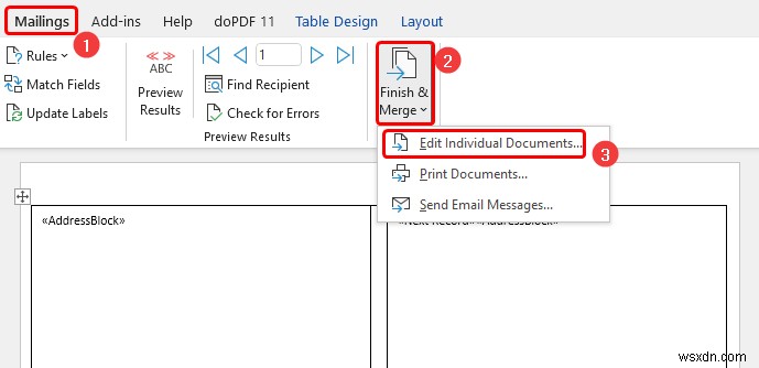 Cách in nhãn Avery từ Excel (2 phương pháp đơn giản)