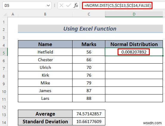 Cách chuyển dữ liệu thành phân phối bình thường trong Excel (2 phương pháp dễ dàng)