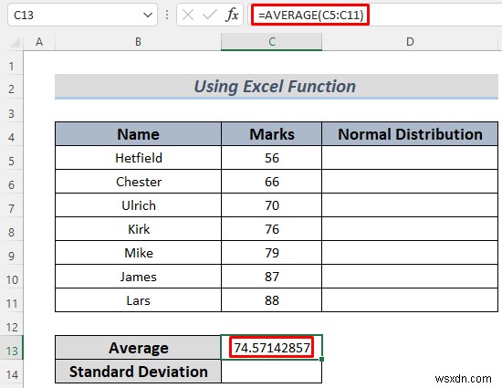 Cách chuyển dữ liệu thành phân phối bình thường trong Excel (2 phương pháp dễ dàng)