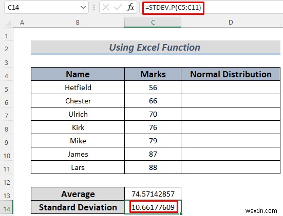 Cách chuyển dữ liệu thành phân phối bình thường trong Excel (2 phương pháp dễ dàng)