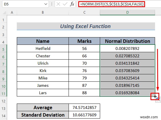 Cách chuyển dữ liệu thành phân phối bình thường trong Excel (2 phương pháp dễ dàng)