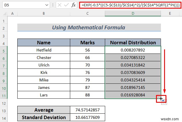 Cách chuyển dữ liệu thành phân phối bình thường trong Excel (2 phương pháp dễ dàng)