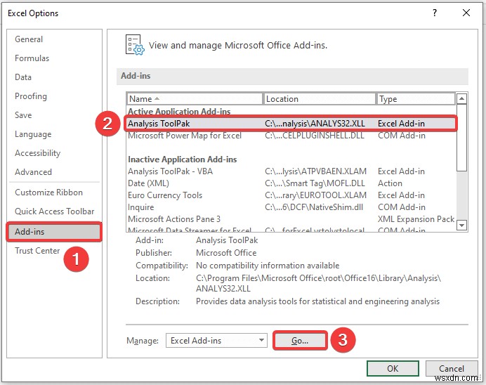 Cách sử dụng Toolpak phân tích dữ liệu trong Excel (13 Tính năng tuyệt vời)