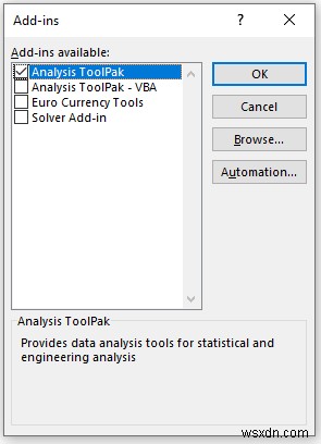 Cách sử dụng Toolpak phân tích dữ liệu trong Excel (13 Tính năng tuyệt vời)