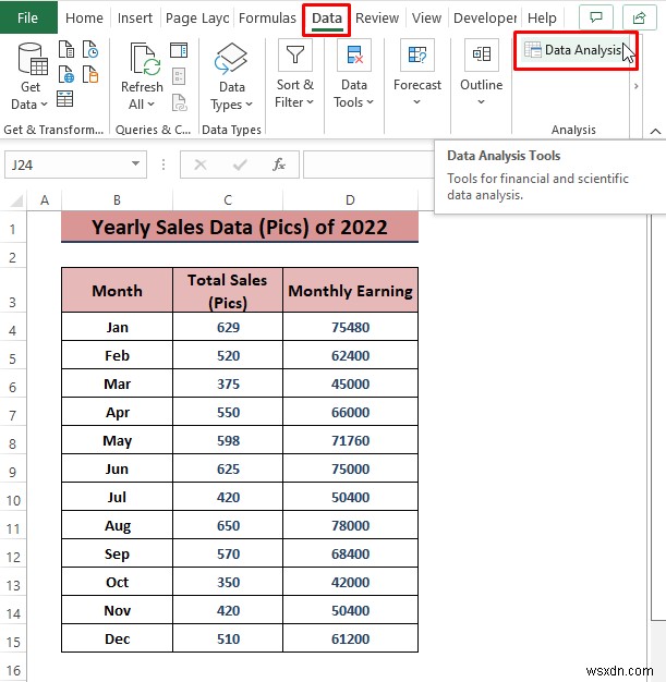 Cách phân tích dữ liệu bán hàng trong Excel (10 cách dễ dàng)