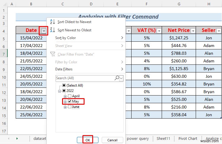 Cách phân tích tập dữ liệu lớn trong Excel (6 phương pháp hiệu quả)