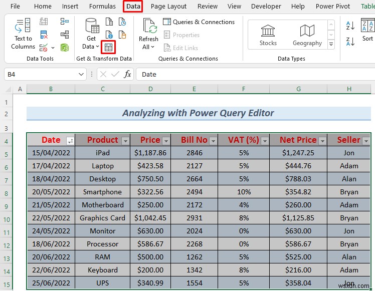 Cách phân tích tập dữ liệu lớn trong Excel (6 phương pháp hiệu quả)