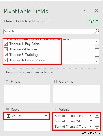 Cách phân tích dữ liệu định tính từ bảng câu hỏi trong Excel