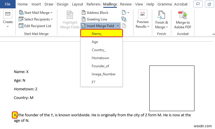 Cách kết hợp thư từ Excel sang Word (2 cách dễ dàng)