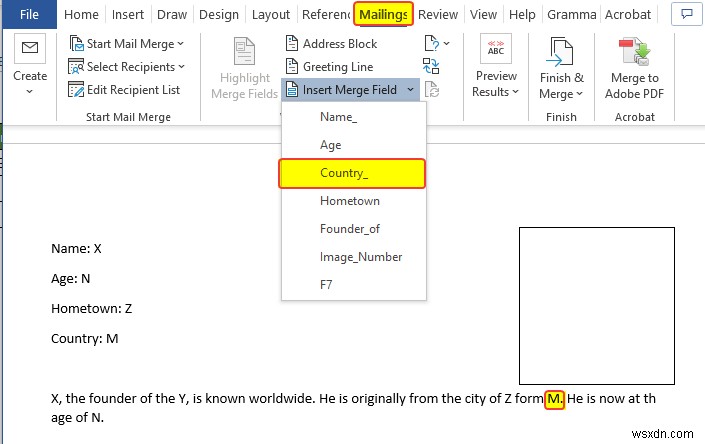 Cách kết hợp thư từ Excel sang Word (2 cách dễ dàng)