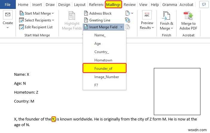 Cách kết hợp thư từ Excel sang Word (2 cách dễ dàng)