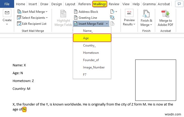 Cách kết hợp thư từ Excel sang Word (2 cách dễ dàng)