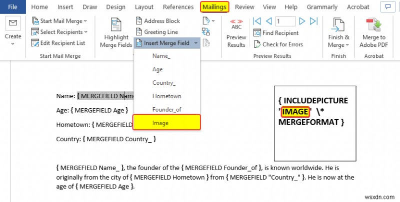 Cách kết hợp thư từ Excel sang Word (2 cách dễ dàng)