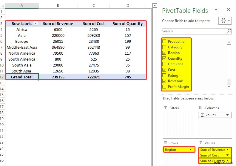 Cách phân tích dữ liệu trong Excel bằng bảng tổng hợp (9 ví dụ phù hợp)