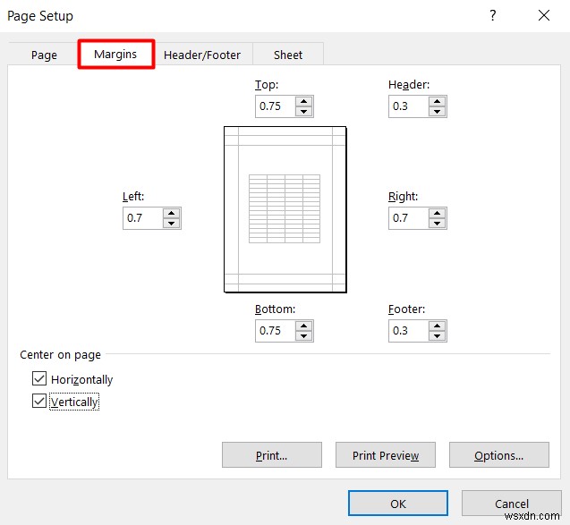 Cách điều chỉnh kích thước trang để in trong Excel (6 Thủ thuật nhanh)