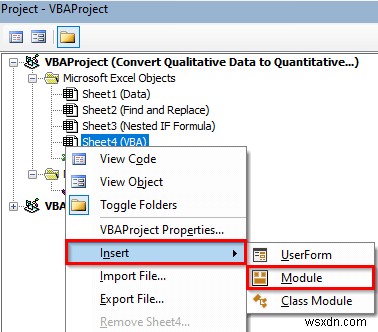 Cách chuyển đổi dữ liệu định tính thành dữ liệu định lượng trong Excel