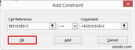 Cách giải lập trình tuyến tính số nguyên trong Excel (Với các bước đơn giản)