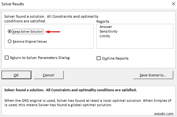 Cách sử dụng Excel Solver để lập trình tuyến tính (Với các bước đơn giản)