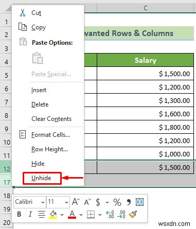 Cách đặt phần cuối của bảng tính Excel (3 cách hiệu quả)