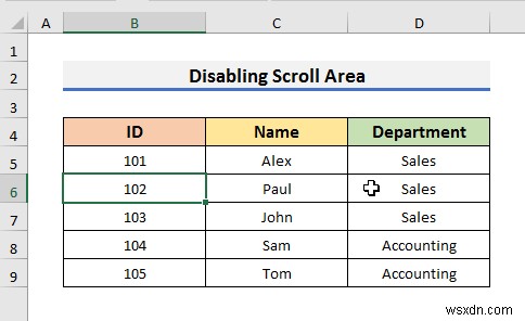 Cách giới hạn cột trong Excel (3 cách nhanh)