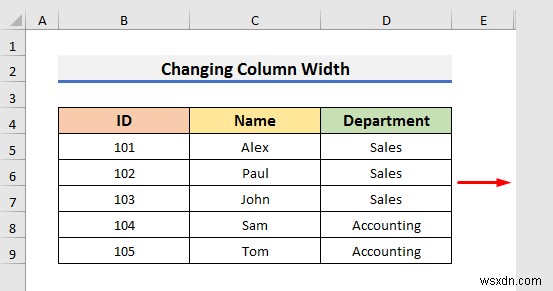 Cách giới hạn cột trong Excel (3 cách nhanh)