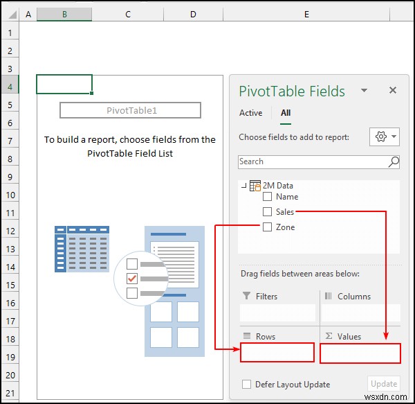 Cách xử lý nhiều hơn 1048576 hàng trong Excel