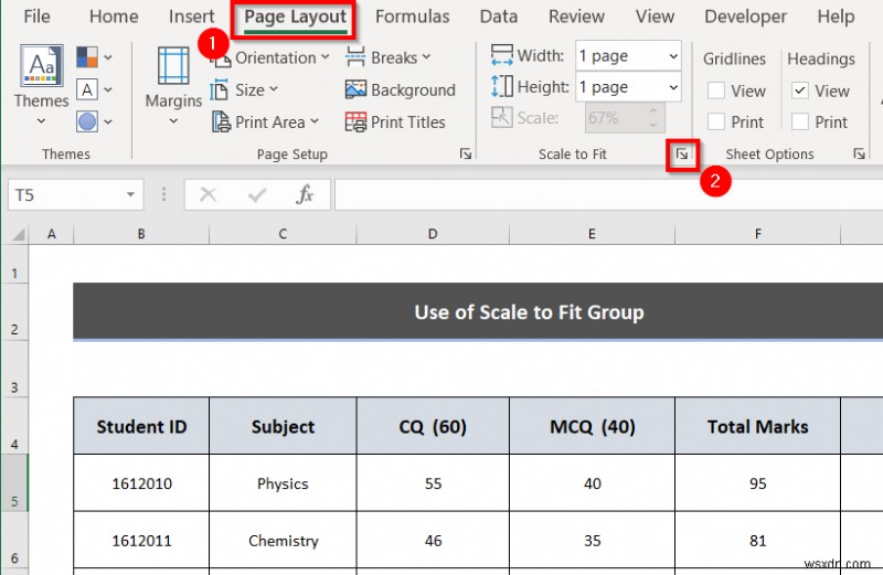 Cách kéo dài bảng tính Excel thành bản in toàn trang (5 cách dễ dàng)