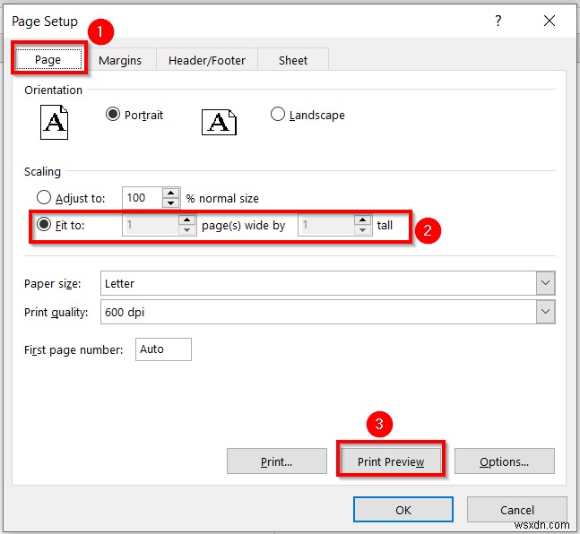 Cách kéo dài bảng tính Excel thành bản in toàn trang (5 cách dễ dàng)