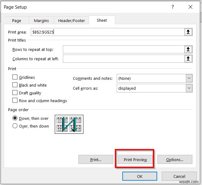 Cách kéo dài bảng tính Excel thành bản in toàn trang (5 cách dễ dàng)