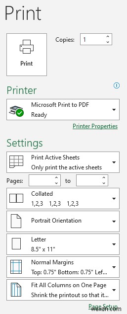 Tại sao trang tính Excel của tôi in quá nhỏ (Lý do và giải pháp)