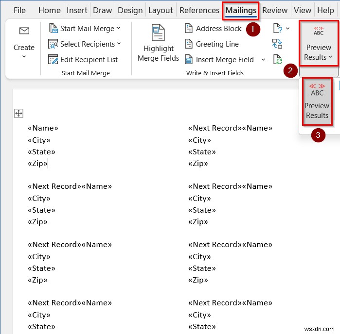 Cách in nhãn Avery 8160 từ Excel (với các bước đơn giản)