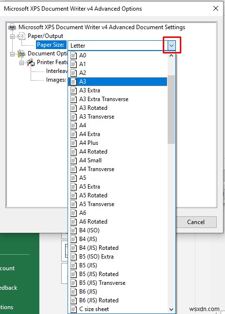 Cách thêm khổ giấy A3 trong Excel (2 cách nhanh)