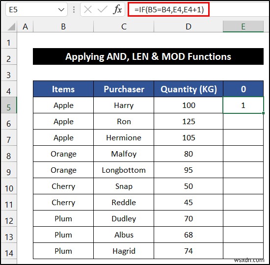 Cách thay thế màu hàng dựa trên nhóm trong Excel (6 phương pháp)