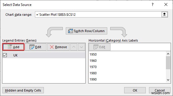 Cách thêm Dấu dữ liệu trong Excel (2 Ví dụ dễ dàng)